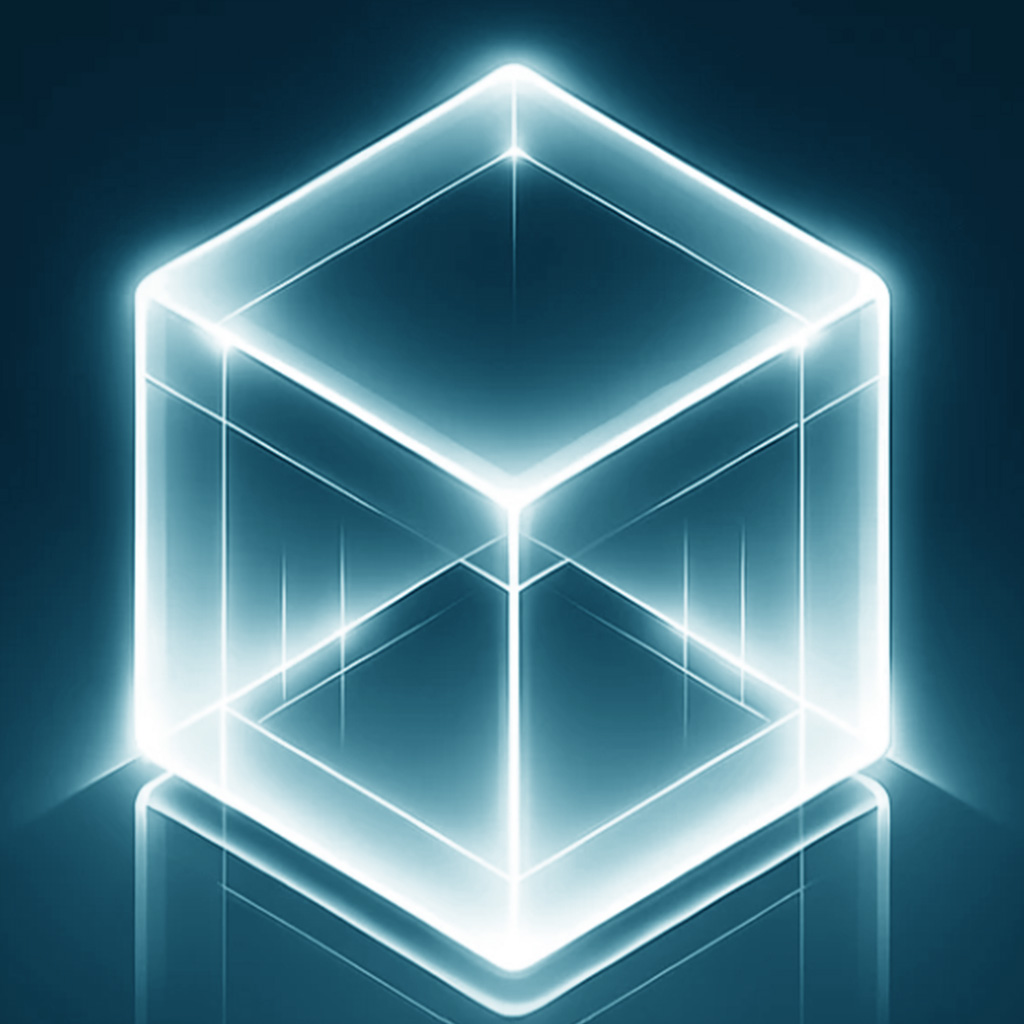 DappAstra Blockchain Developer Cube Cyan